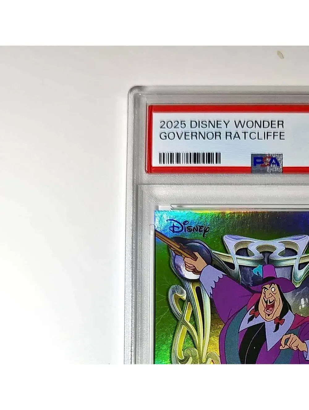 Governor Ratcliffe 2025 Topps Disney Wonder #179 Card Pocahontas PSA 10